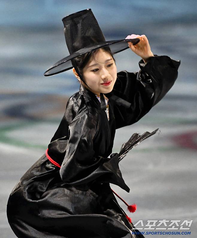 22일(한국시간) 이탈리아 밀라노 스피드스케이팅 아레나에서 밀라노동계올림픽 피겨 갈라쇼가 열렸다. 연기를 펼치고 있는 이해인. 밀라노(이탈리아)=송정헌 기자songs@sportschosun.com/2026.02.22/