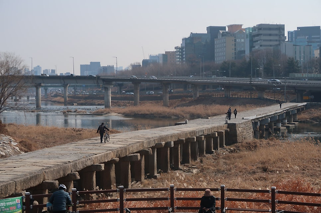 살곶이 다리/사진=김지은 여행+ 기자