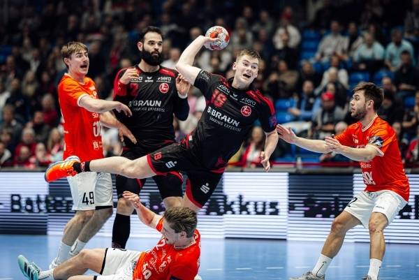 사진 2025/26 EHF 남자 유러피언리그 멜중엔과 크리스티안스타드 경기 모습, 사진 출처=멜중엔