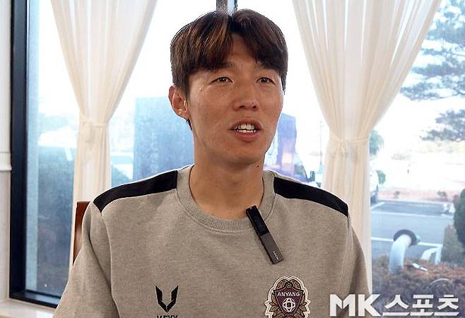 FC 안양 미드필더 김보경. 사진=이근승 기자