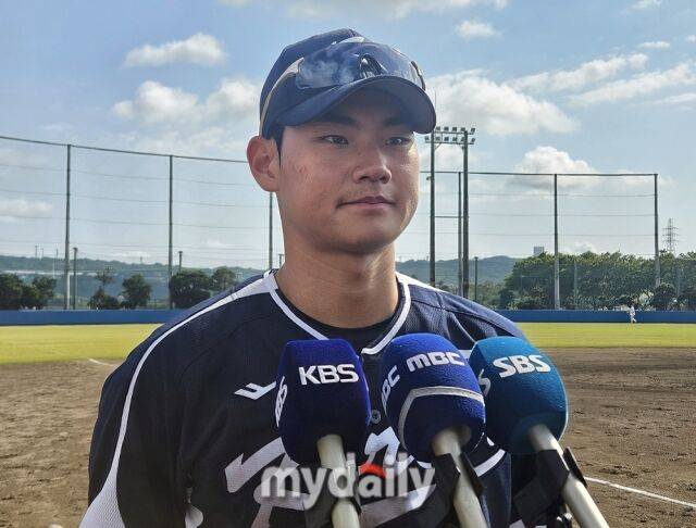 WBC 대표팀 김주원./오키나와(일본)=심혜진 기자