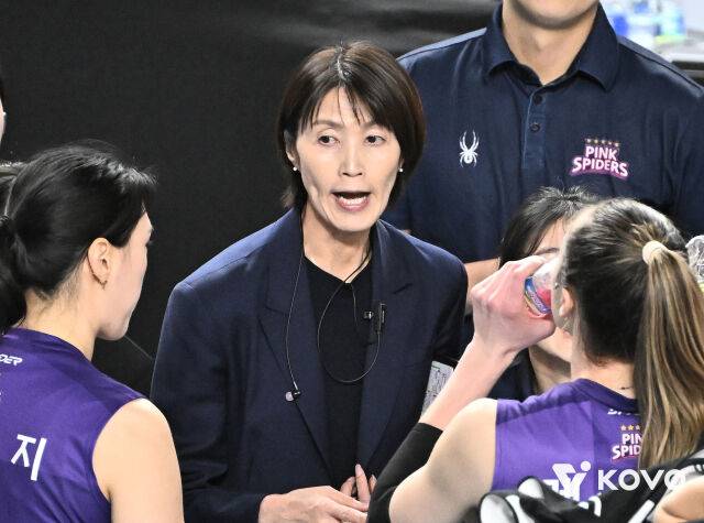 요시하라 도모코 감독./KOVO