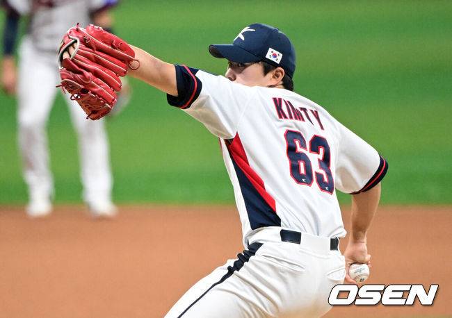 야구 국가대표 김택연. /OSEN DB