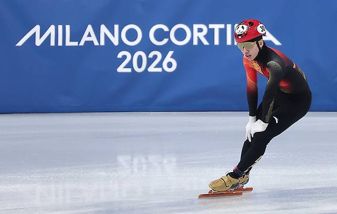 한국 출신 중국 귀화 선수 쇼트트랙 린샤오쥔. 밀라노=뉴스1