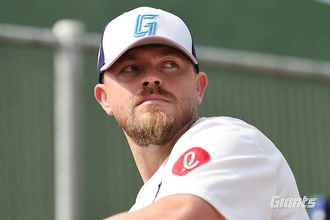 ▲ 제레미 비슬리 ⓒ롯데 자이언츠