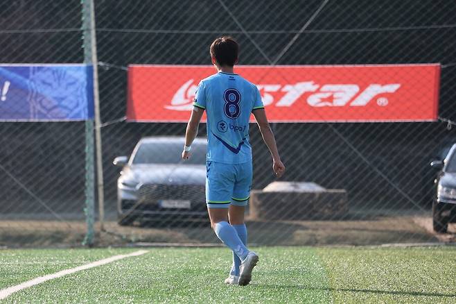 ▲ 선문대 김윤건. ⓒ한국대학축구연맹