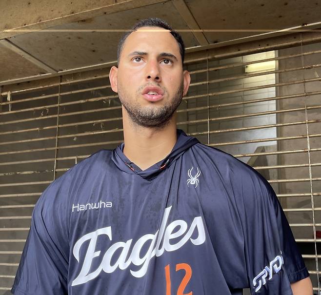 한화 새 외국인 투수 윌켈 에르난데스 [촬영 이대호]