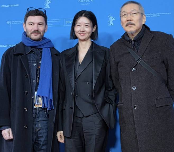 배우 송선미, 홍상수 감독 : 사진 = 송선미 SNS