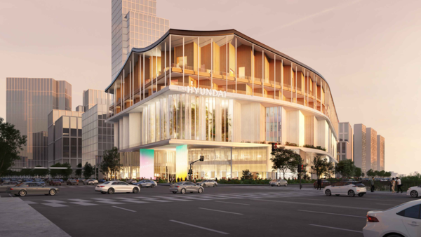 광주 북구 임동 옛 전방·일신방직 부지에 들어설 '더현대 광주' 투시도. 광주광역시 제공