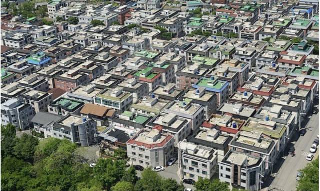 경북 경산 원룸촌 전경. 매일신문DB