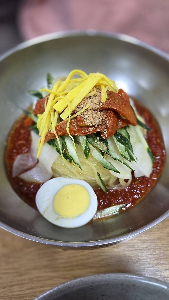 비빔밀면