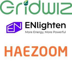 ▲그리드위즈, 엔라이튼, 해줌 로고.