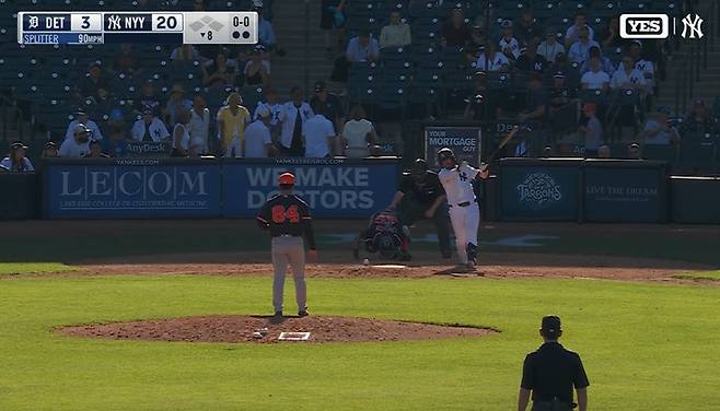 추가 실점을 허용한 고우석. 사진=MLB TV 중계 화면 캡쳐