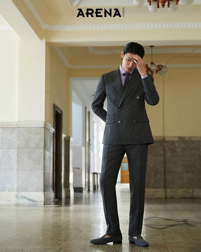 김원중, 톱모델 클래스 (출처: 아레나 옴므 플러스)