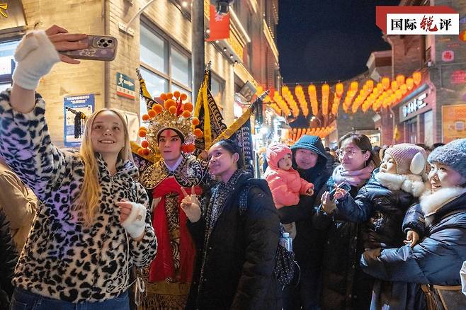 중국 내 소비 활동이 전년보다 확대되고 있다. CMG 제공