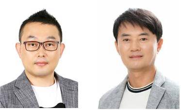 왼쪽부터 한도경 KBSI 소재분석연구부 책임연구원, 성기훈 한양대 생물나노공학과 교수. KBSI 제공