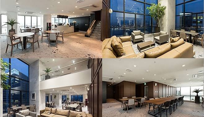 서울 서초구 반포동 아크로리버파크의 스카이라운지. 아크로리버파크 웹사이트 갈무리