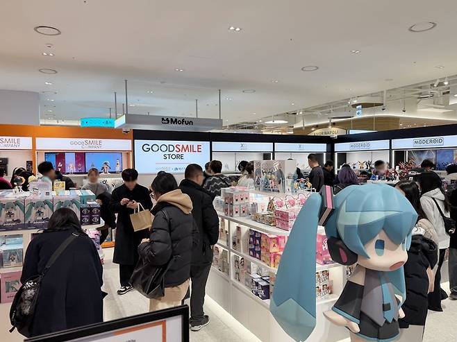HDC아이파크몰 내 입점한 굿스마일컴퍼니. [HDC아이파크몰]