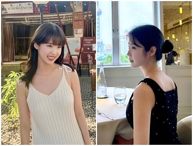 코미디언 남창희의 아내가 배우 출신 윤영경으로 확인되며 온라인을 뜨겁게 달구고 있다.  / 사진 = 윤영경 SNS