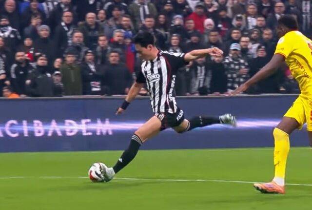 베식타스와 괴즈테페 경기 중계 화면