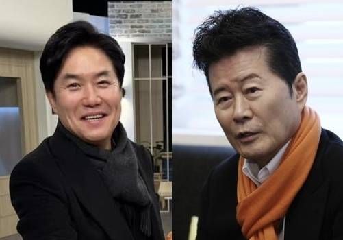 아나운서 출신 방송인 이재용(왼쪽)씨와 가수 태진아. 자료 : 이재용 인스타그램·연합뉴스