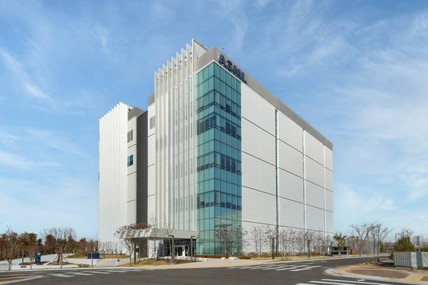 ASML코리아 ‘글로벌 트레이닝 센터 코리아’ 외관. ASML코리아