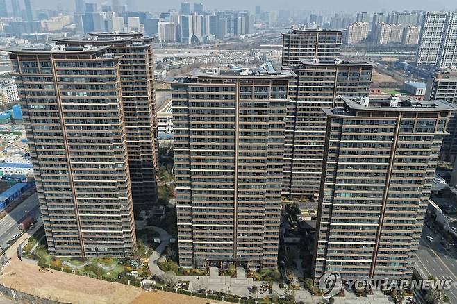 중국 부동산 [AFP 연합뉴스 자료사진. 재판매 및 DB 금지]