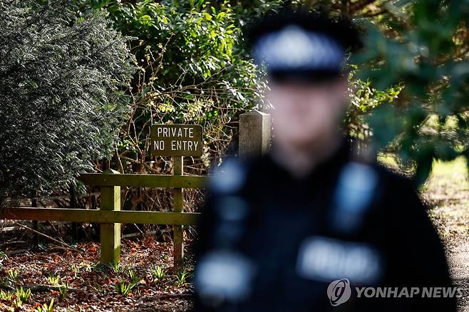 엡스타인 문건과 관련돼 조사받고 있는 앤드루 마운트배튼 윈저의 거처 [로이터 연합뉴스 자료사진. 재판매 및 DB 금지]