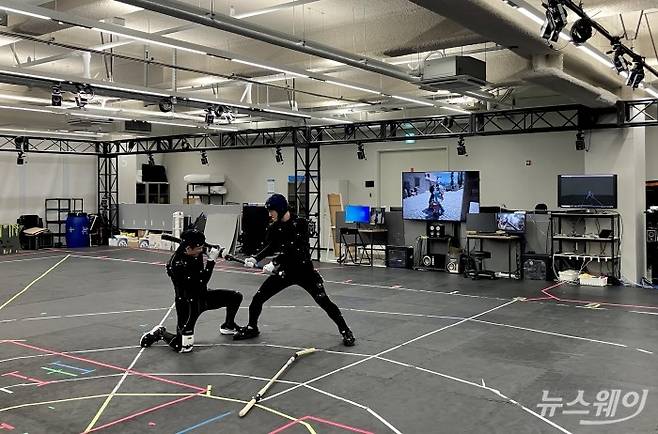 펄어비스 홈 원 모션 캡처 스튜디오. 사진=김세현 기자