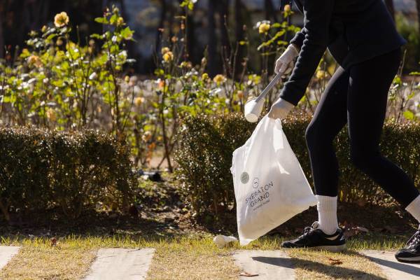 쉐라톤 그랜드 인천의 액티비티 프로그램 '그린 워크' [제공=쉐라톤 그랜드 인천]