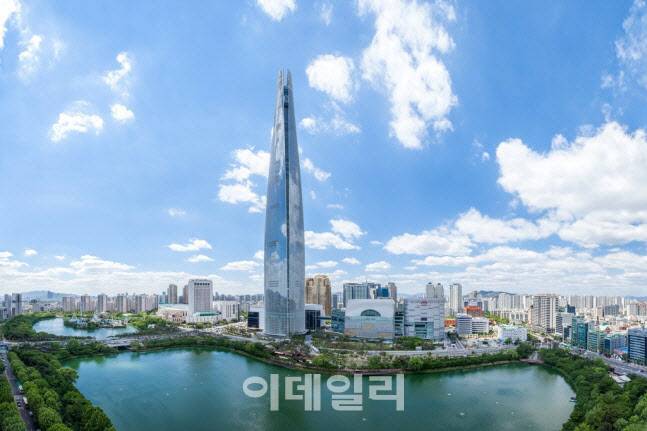 롯데월드타워 전경.(사진=롯데물산)