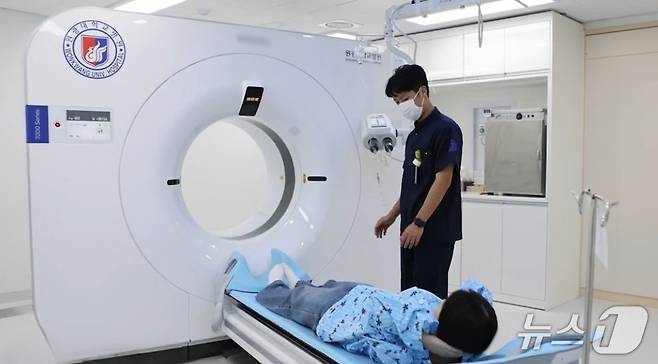 원광대학교병원 영상의학과가 모든 흉부 CT에 의료 AI를 적용했다.(원광대병원 제공. 재판매 및 DB 금지)