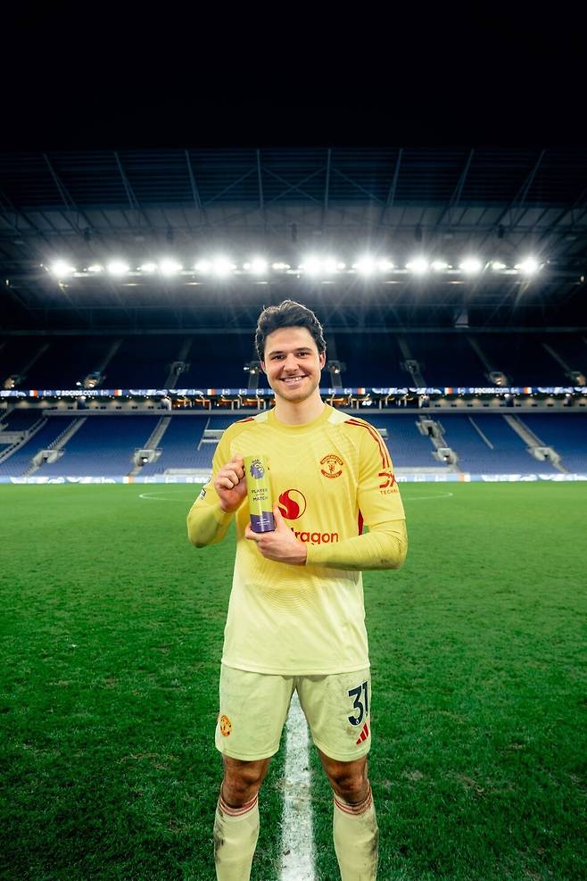 맨체스터 유나이티드 골키퍼 센느 라멘스. /사진=맨체스터 유나이티드