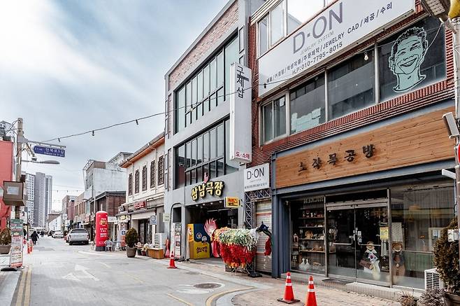 익산문화예술의 거리(사진=이효태)