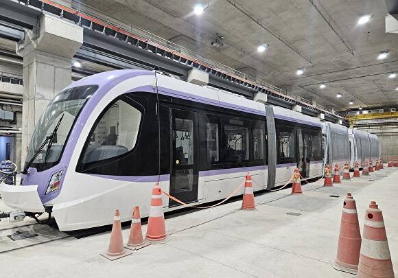 위례선 트램.  성남시