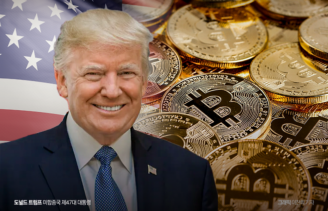 트럼프 연설 기대에 치솟은 비트코인···피터 쉬프 "투기적 랠리" 기사의 사진