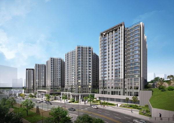 청량리 롯데캐슬 하이루체 투시도.(사진=롯데건설)