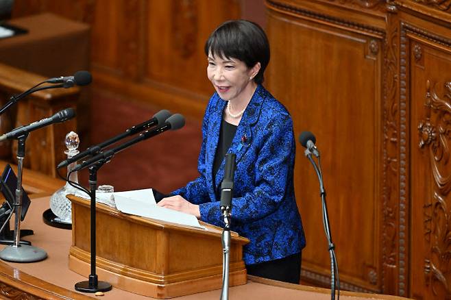 다카이치 사나에 일본 총리. (사진=AFP)