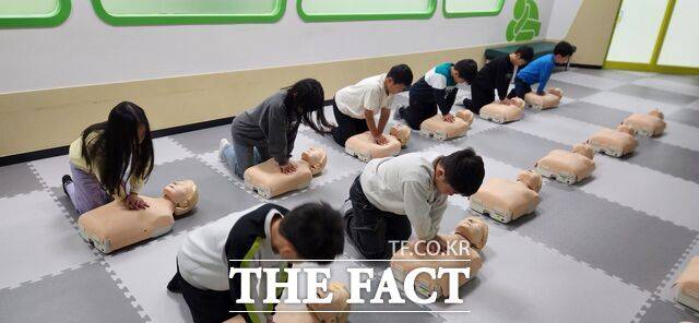 충남도립대 라이즈 사업단이 도내 학생들을 대상으로 '5대 분야 안전교육 프로그램'을 운영하고 있다. /충남도립대