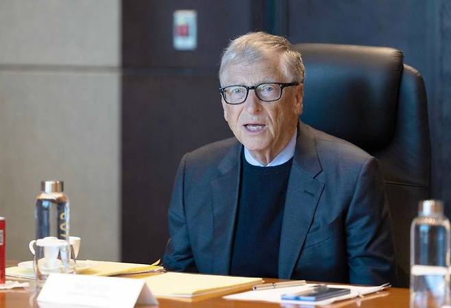 빌 게이츠 마이크로소프트 창업자. /뉴시스