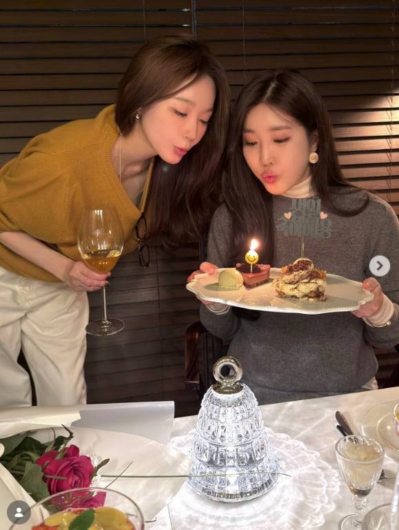 다비치 강민경, 이해리./강민경 인스타그램