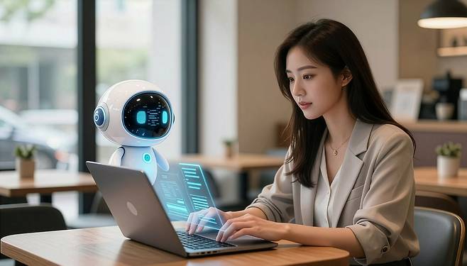 국내 성인 75%가 생성형 AI를 사용한 경험이 있는 것으로 나타났다. 활성 이용자 5명 중 1명은 유료 결제를 하며 AI가 업무 인프라로 자리 잡고 있다. 게티이미지뱅크