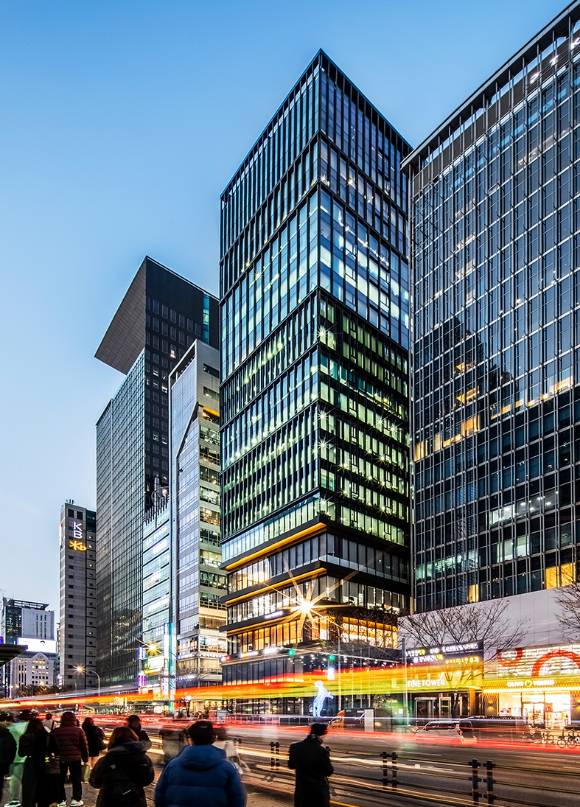 케이스퀘어 강남2 전경. [사진=코람코자산신탁]