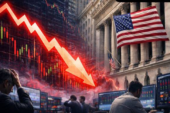 미국 최대 은행 JP모건체이스의 제이미 다이먼 최고경영자(CEO)가 금융시장에 대해 2008년 글로벌 금융위기 이전과 유사한 징후가 나타나고 있다고 경고했다. 사진은 AI 생성 이미지로, 본 기사 내용과 무관. [사진=챗GPT]