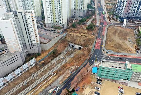 서대문구 북아현 과선교. [사진=서대문구]