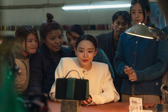 "The Art of Sarah," starring Shin Hae-sun (center) (Netflix)