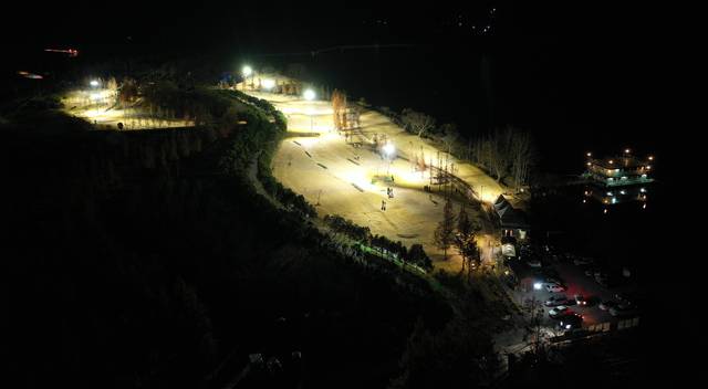 화천 파크골프장 야간개장 모습. 화천군청