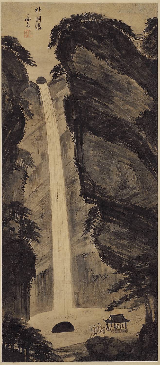 정선 ‘박연폭포’. [국립중앙박물관]