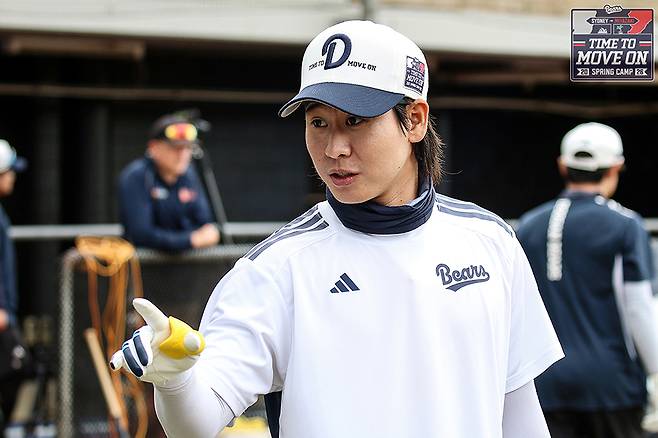 ▲ 박찬호 ⓒ두산 베어스