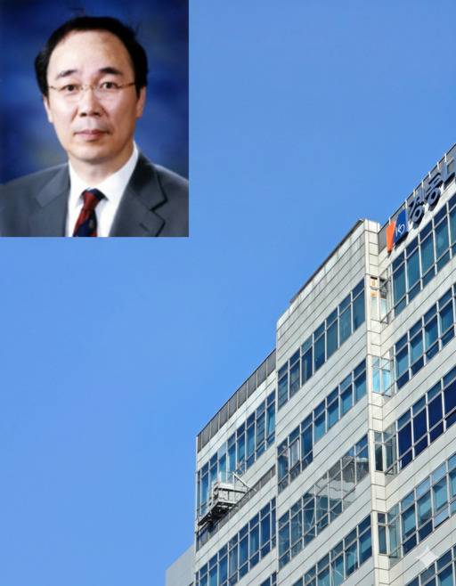 서울 여의도에 있는 경동나비엔과 손연호 회장(왼쪽 위).